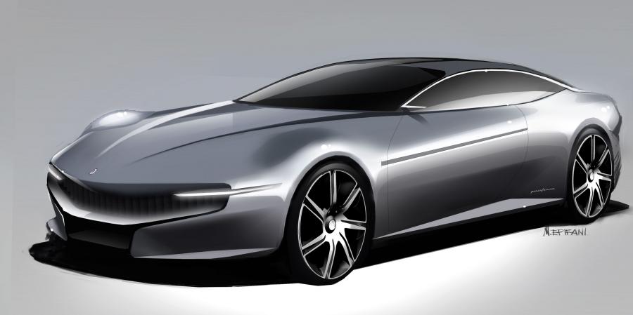 Эскиз Pininfarina Cambiano Concept 2012 года  (фото 50 из 134)